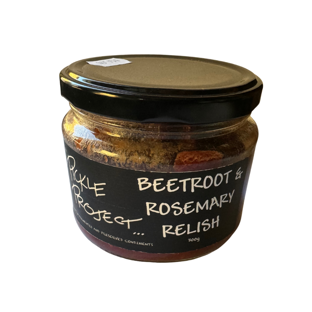 Pickle Project Beetroot & Rosemary Relish 300g JAR