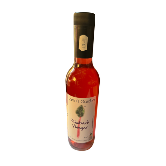 Lana's Garden Rhubarb Vinegar 375ml